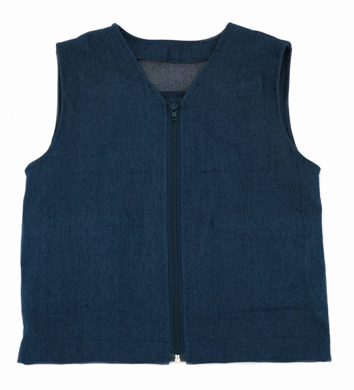 Záťažová vesta s vnútornými vreckami na celodenné nosenie DAILY DENIM