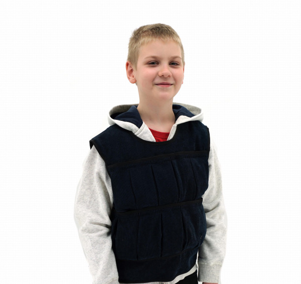 Záťažová vesta s vonkajšími vreckami SPECIAL so zapínaním na chrbte 4