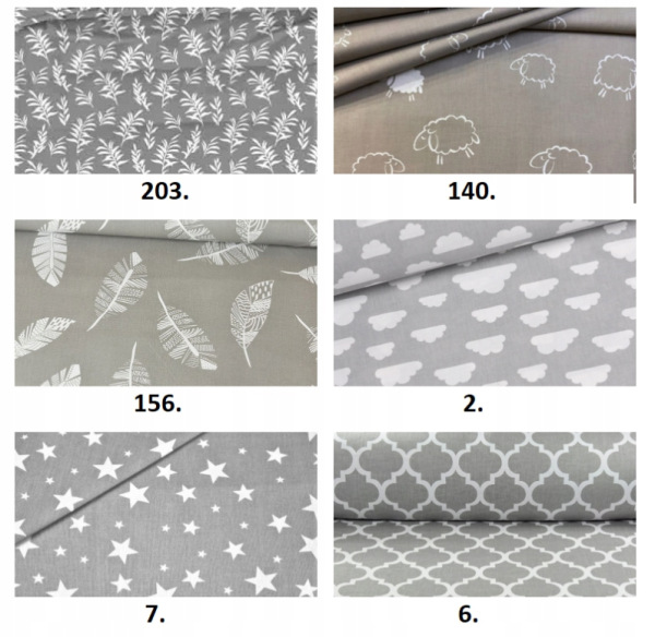 Záťažová prikrývka KUK na výber ďaľších 180 motívov zobrazená látka má kód #56 9