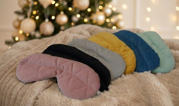 Záťažová maska na oči na spanie