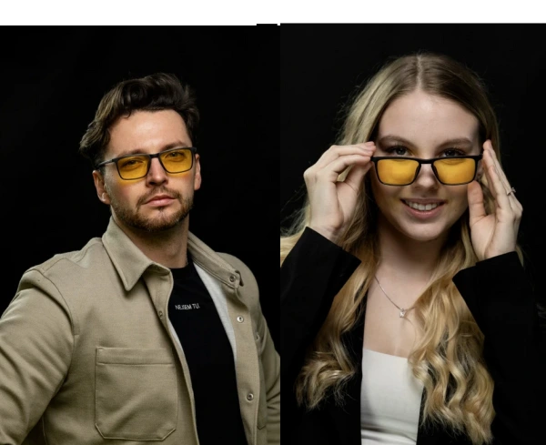 SLEEP-3R štýlové okuliare proti modrému a zelenému svetlu 7